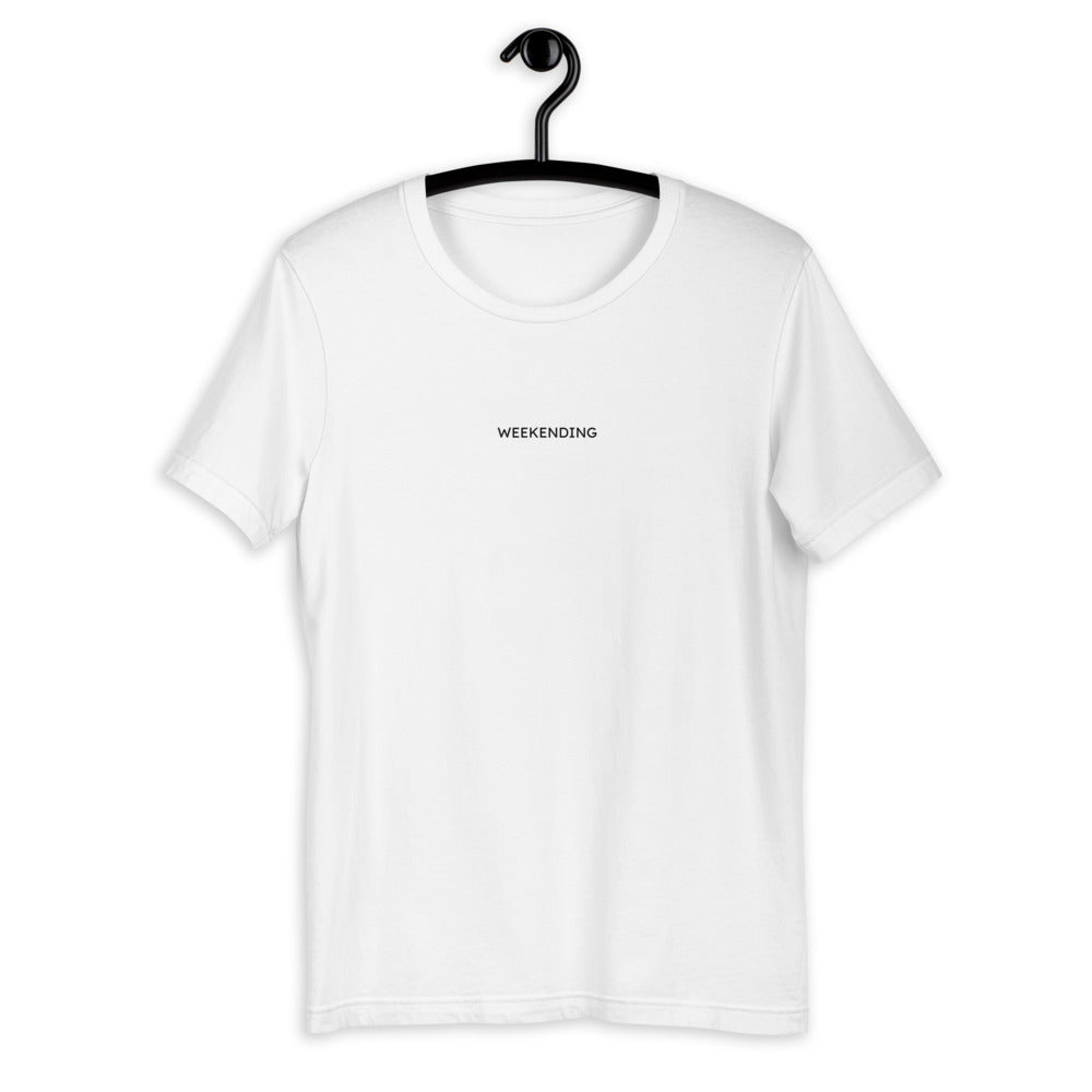 Weekending Tee in White or Grey