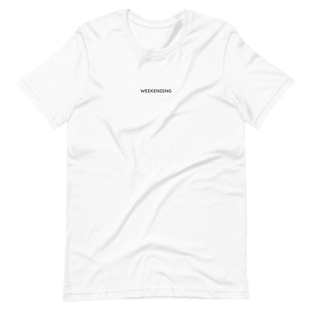 Weekending Tee in White or Grey